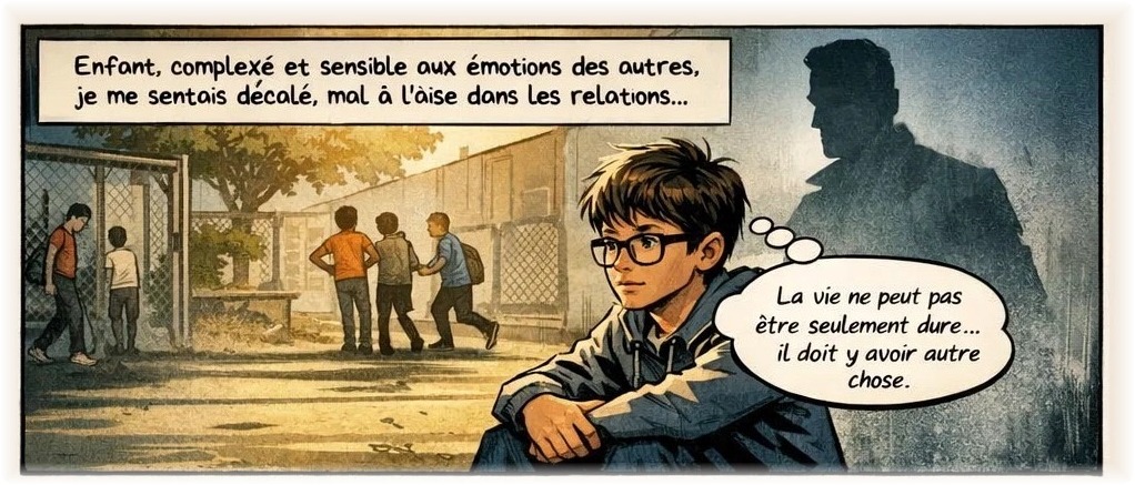 BD : L'enfant sensible face au monde